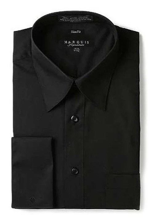 Marquis Dress Shirts With French Cuff & Links
