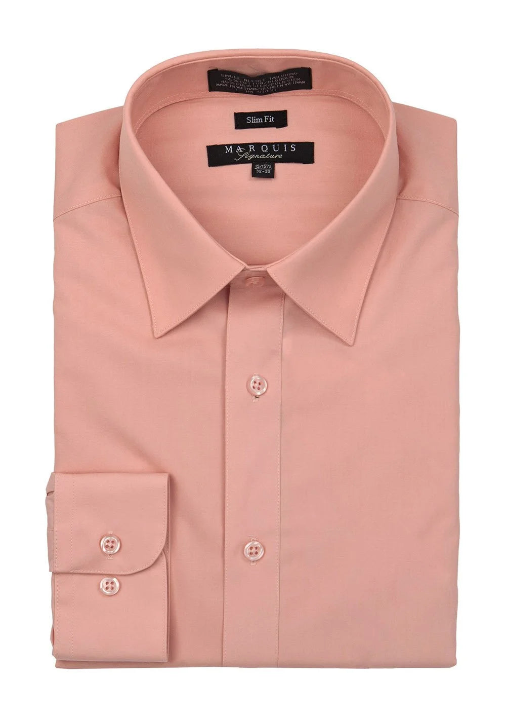 Marquis Solid Slim Fit Dress Shirts