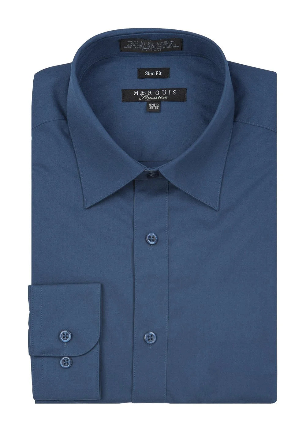 Marquis Solid Slim Fit Dress Shirts