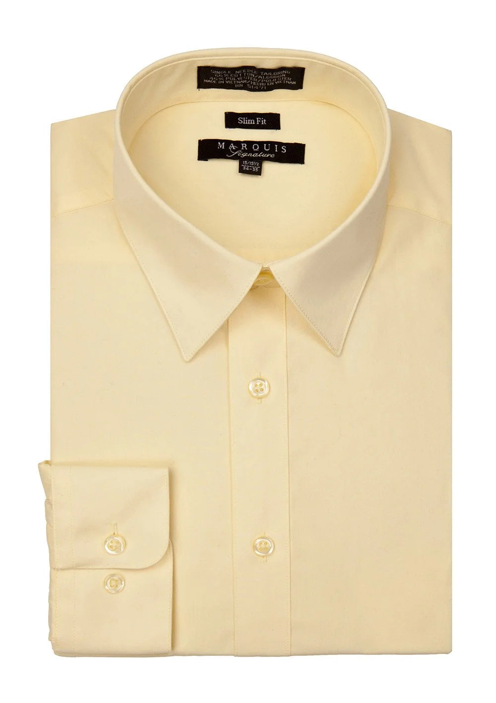 Marquis Solid Slim Fit Dress Shirts