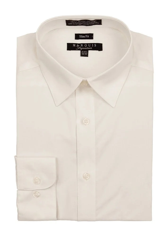 Marquis Solid Slim Fit Dress Shirts