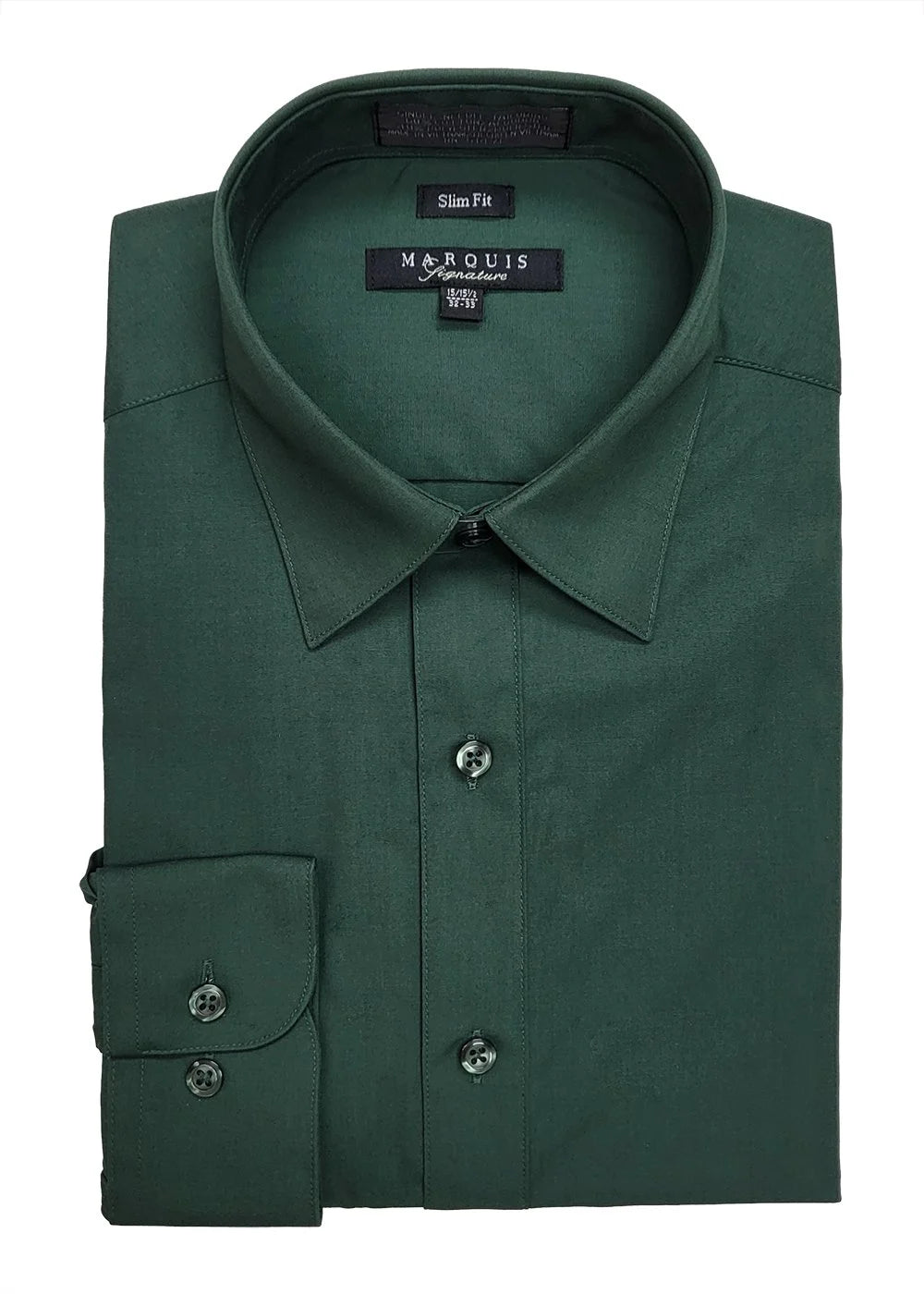 Marquis Solid Slim Fit Dress Shirts