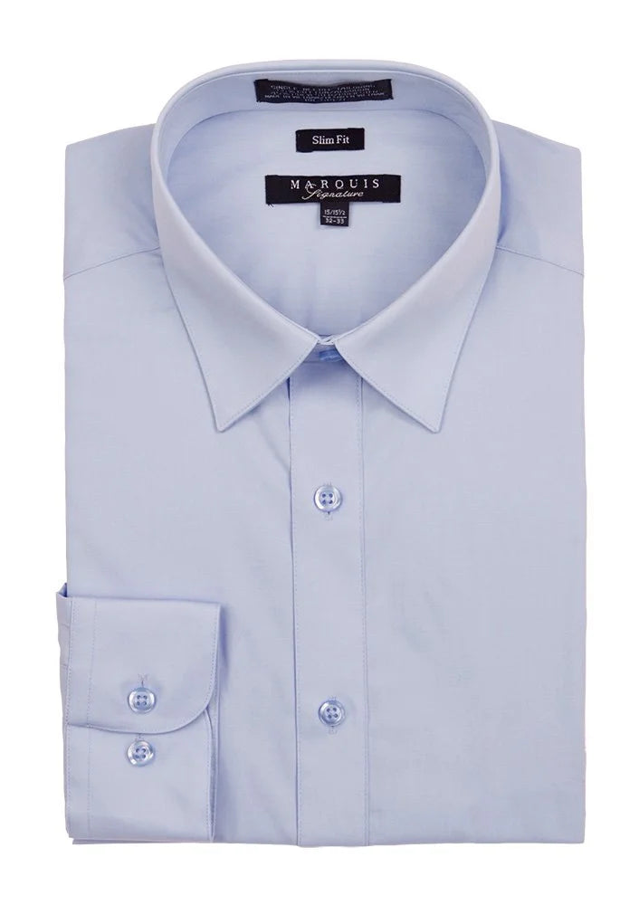 Marquis Solid Slim Fit Dress Shirts