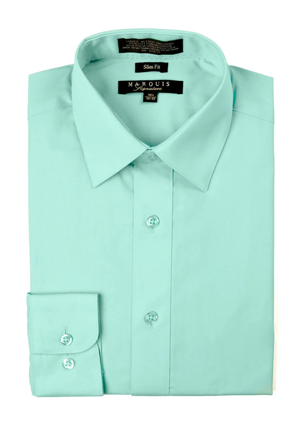 Marquis Solid Slim Fit Dress Shirts