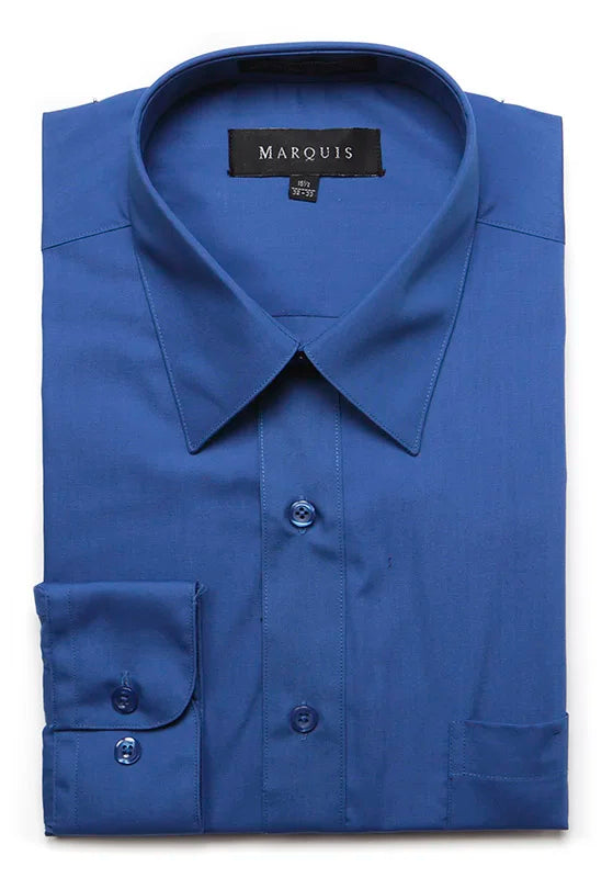 Marquis Solid Slim Fit Dress Shirts