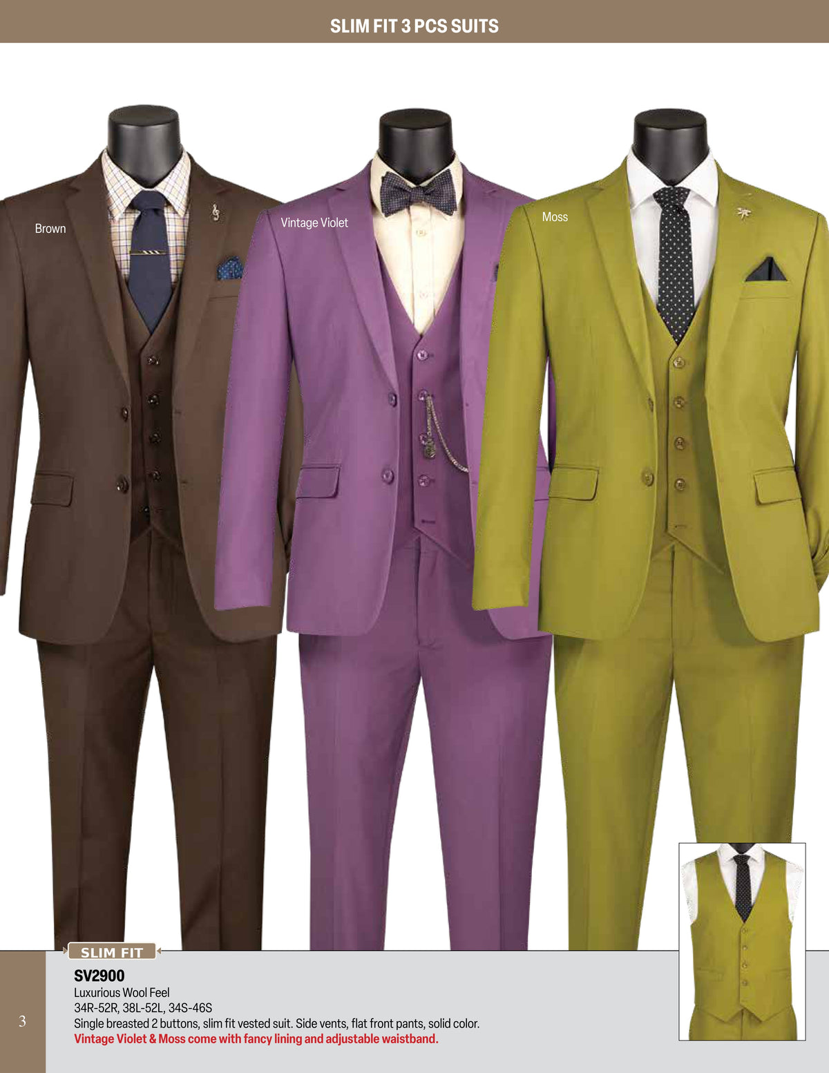 2 Suits from $349 — Online Suit Special