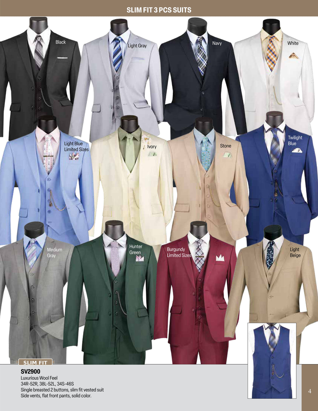 2 Suits from $349 — Online Suit Special