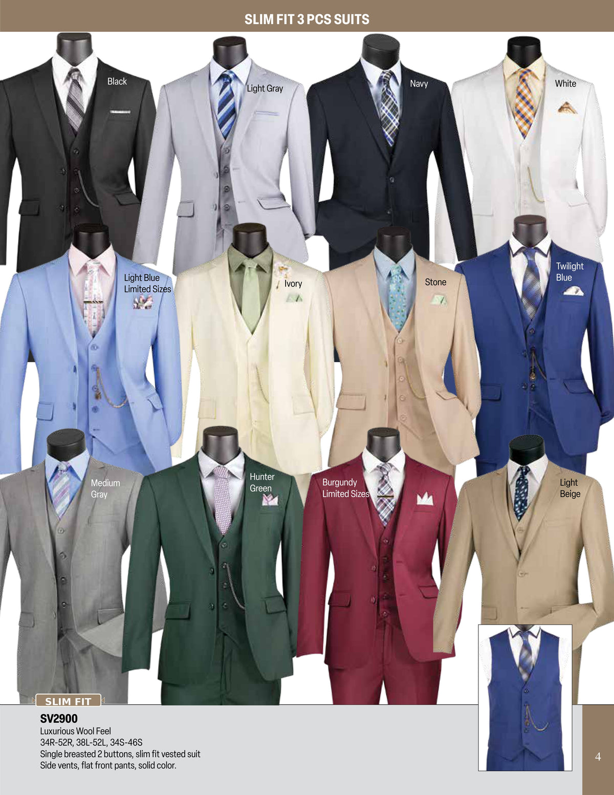 2 Suits from $349 — Online Suit Special