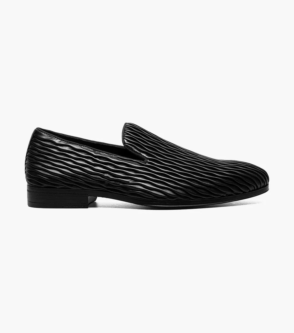 Stacy Adams - Seismith Plain Toe Slip On - Black