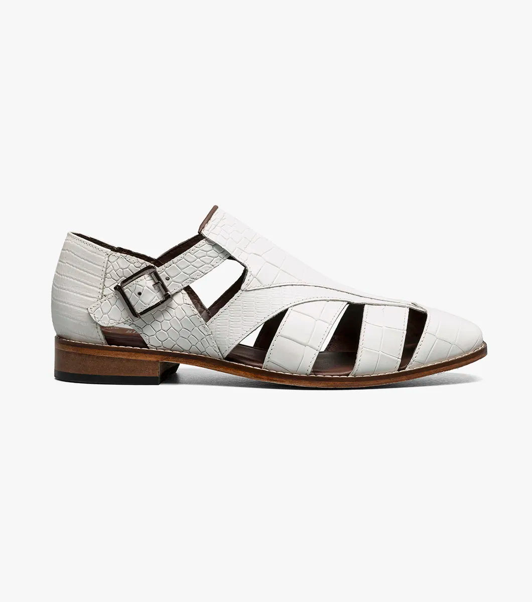 Stacy Adams - Calandro City Sandal - White