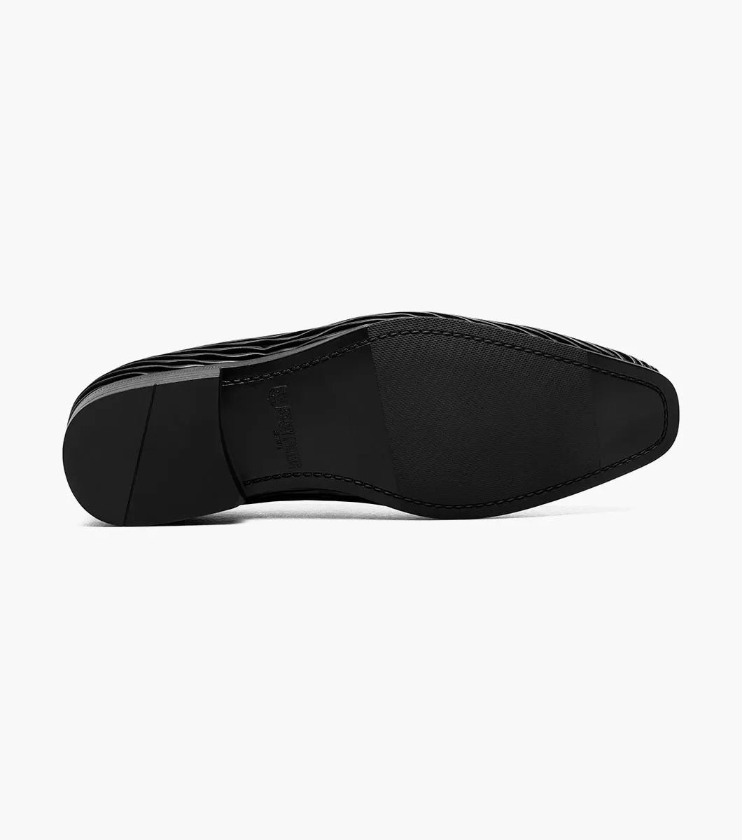 Stacy Adams - Seismith Plain Toe Slip On - Black