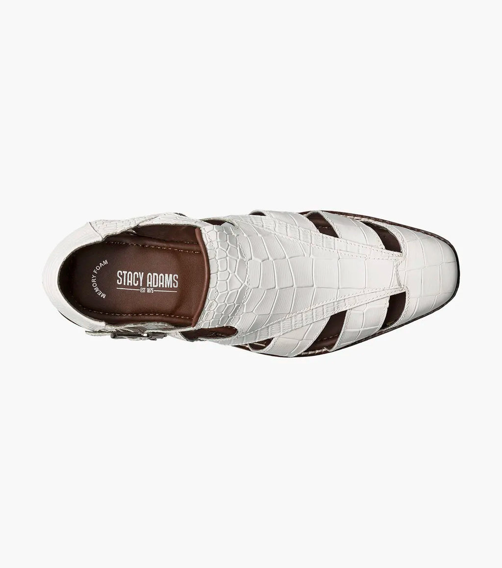 Stacy Adams - Calandro City Sandal - White
