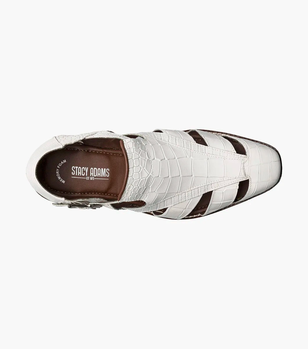Stacy Adams - Calandro City Sandal - White