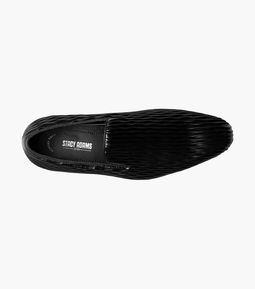 Stacy Adams - Seismith Plain Toe Slip On - Black