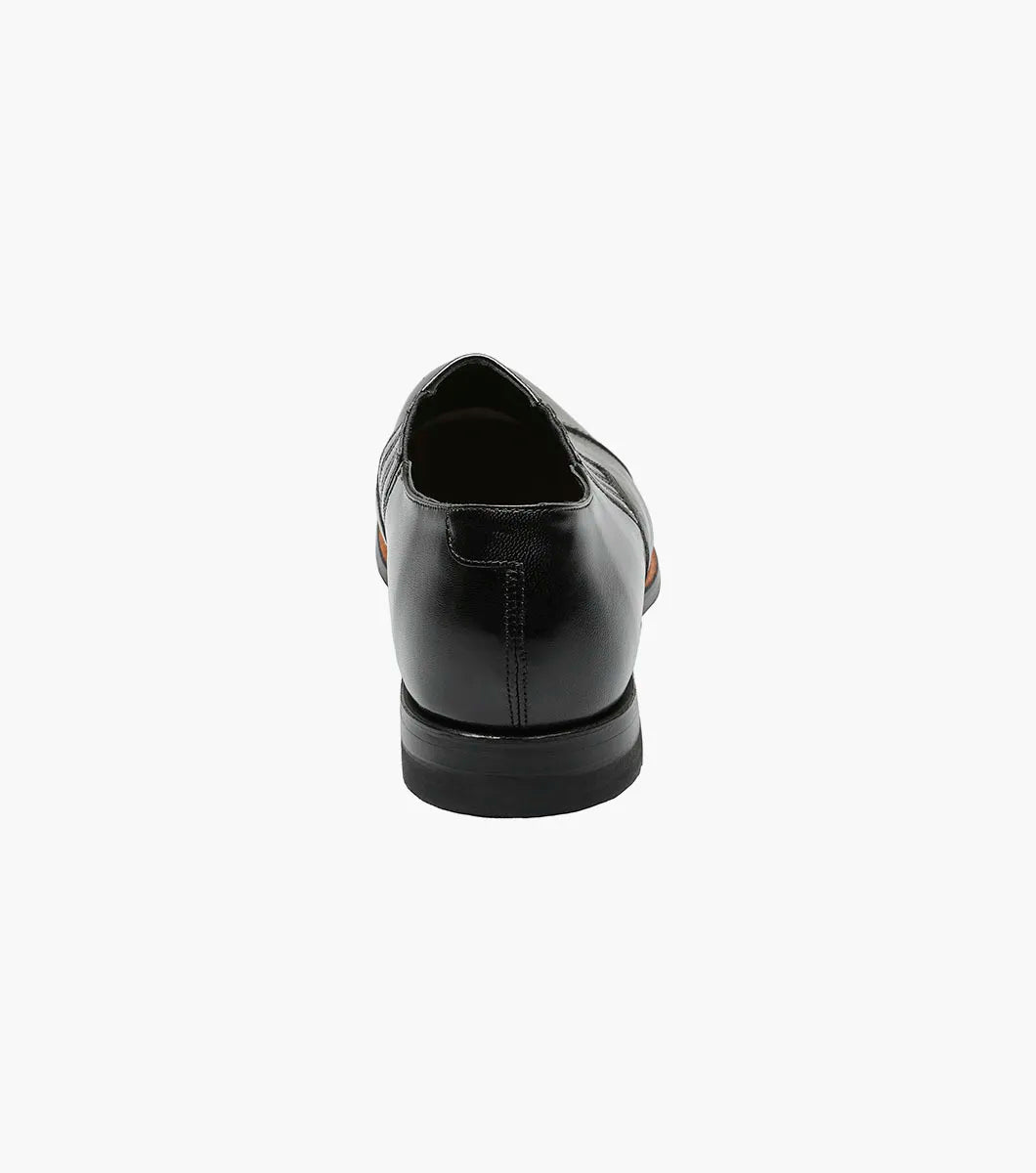 Stacy Adams Madison Black Cap Toe Slip On