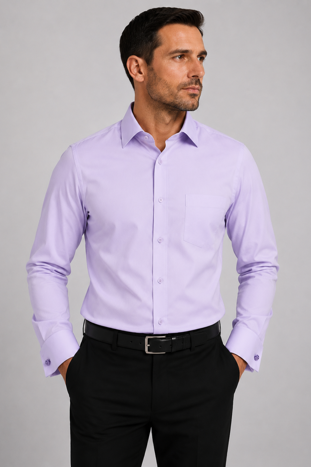 Marquis Dress Shirts With French Cuff & Links