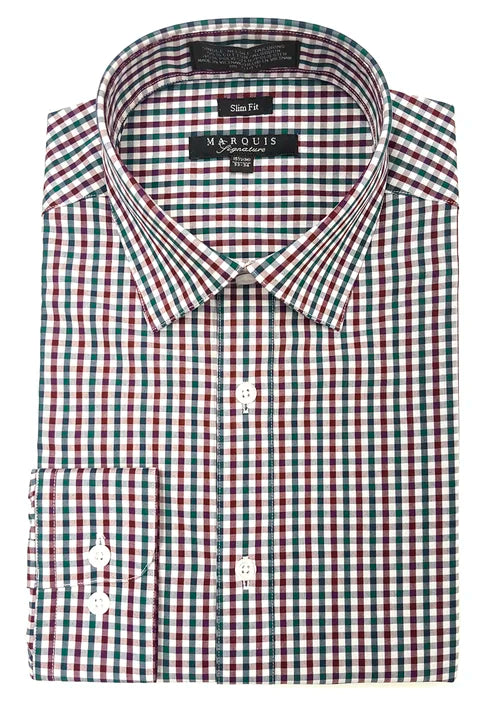Marquis Tattersall Slim Fit Shirt