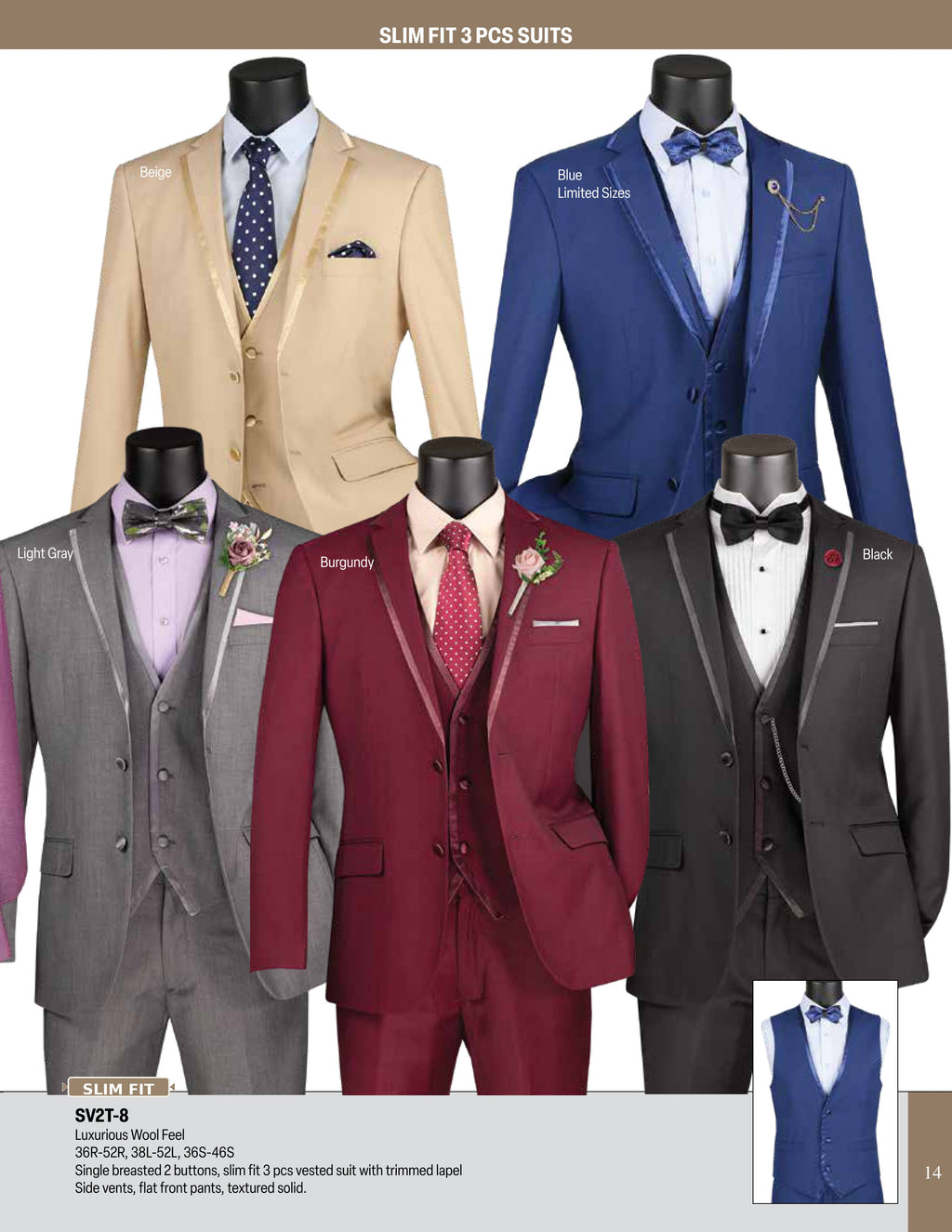 2 Suits from $349 — Online Suit Special