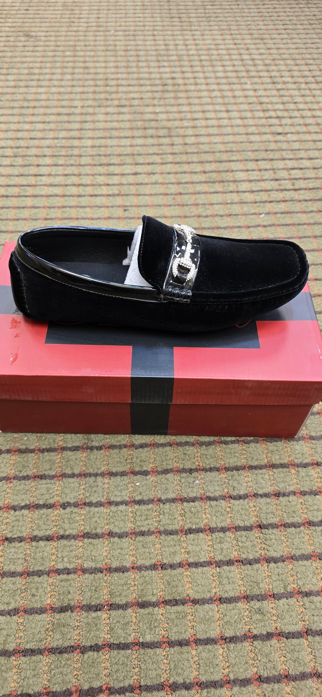 Amali Bling Black Embellished Dress Shoe