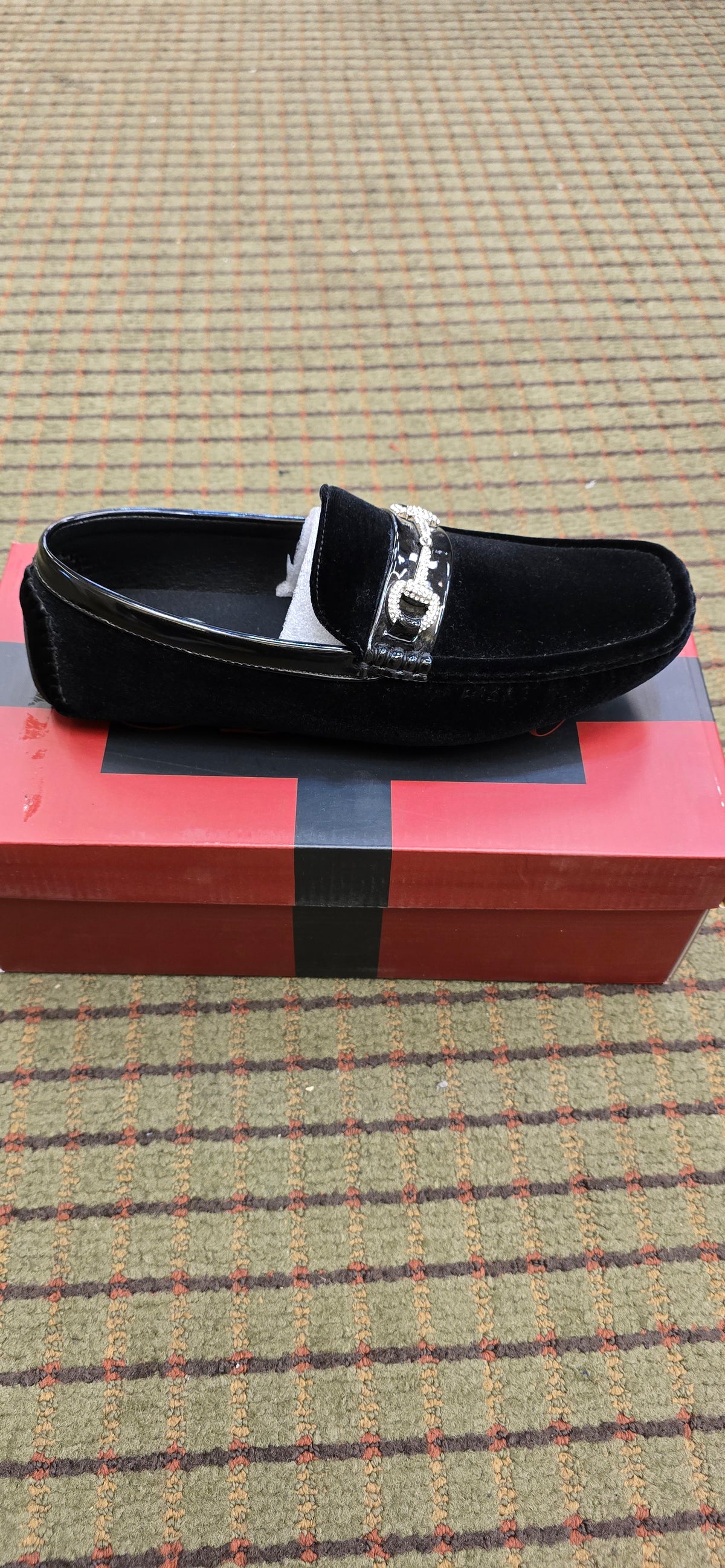 Amali Bling Black Embellished Dress Shoe