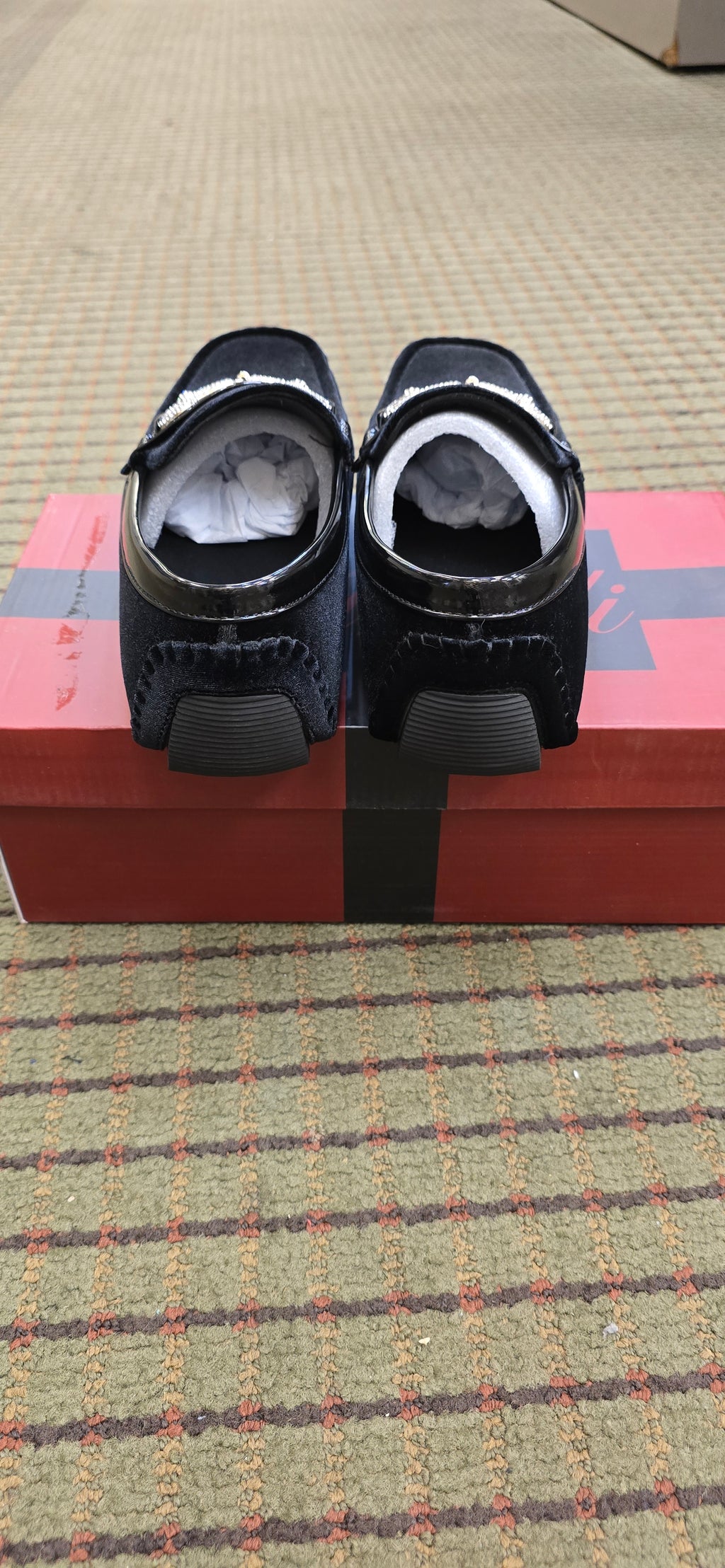 Amali Bling Black Embellished Dress Shoe