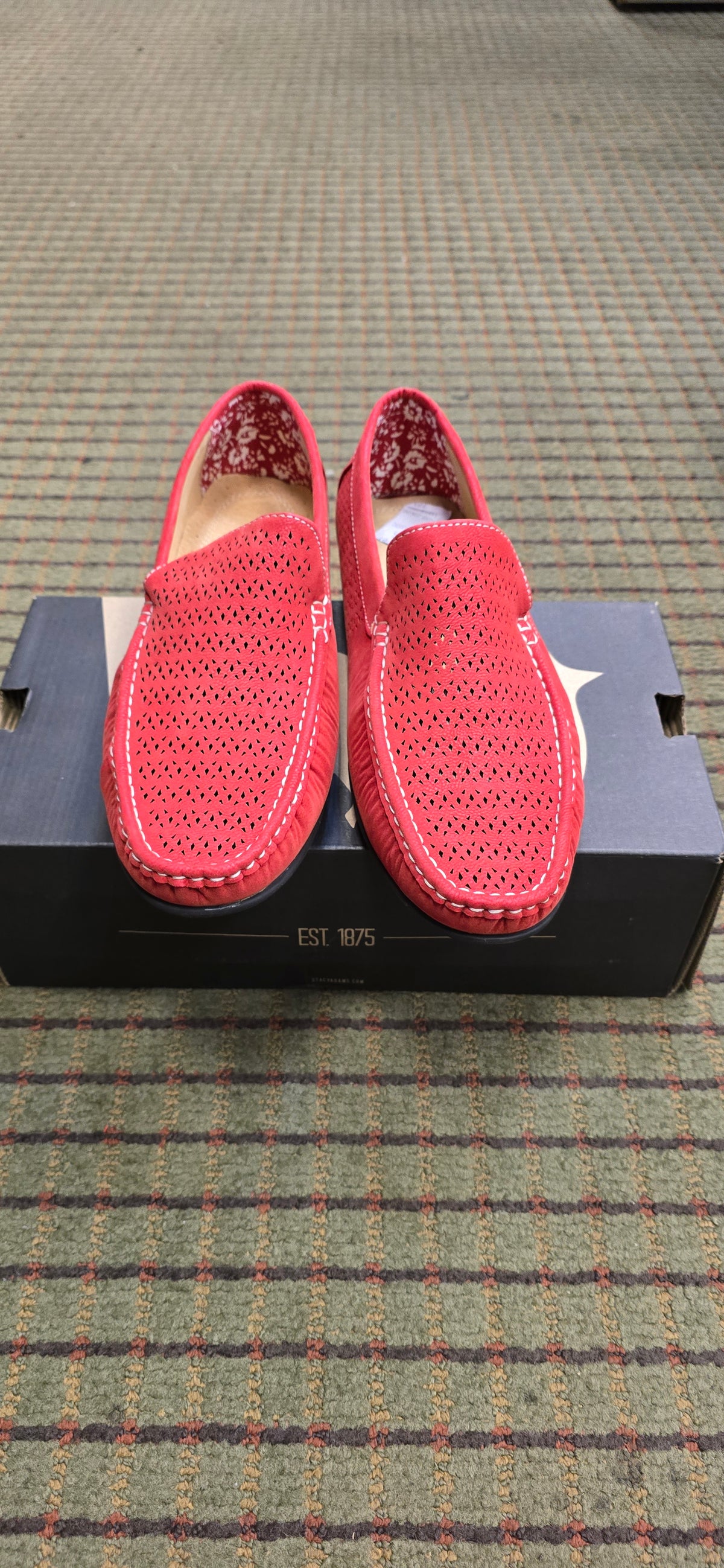 Stacy Adams Cicero Red Dress Shoe