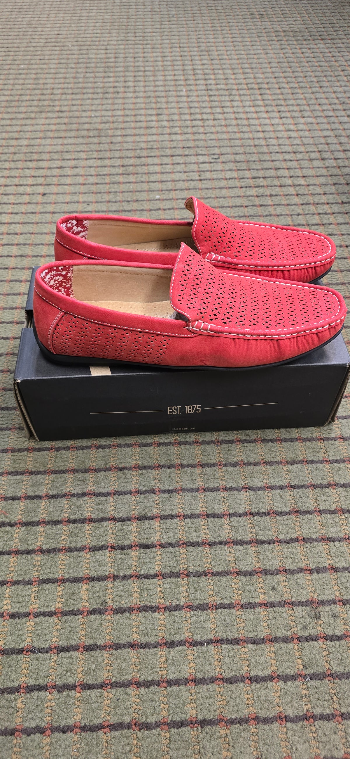 Stacy Adams Cicero Red Dress Shoe
