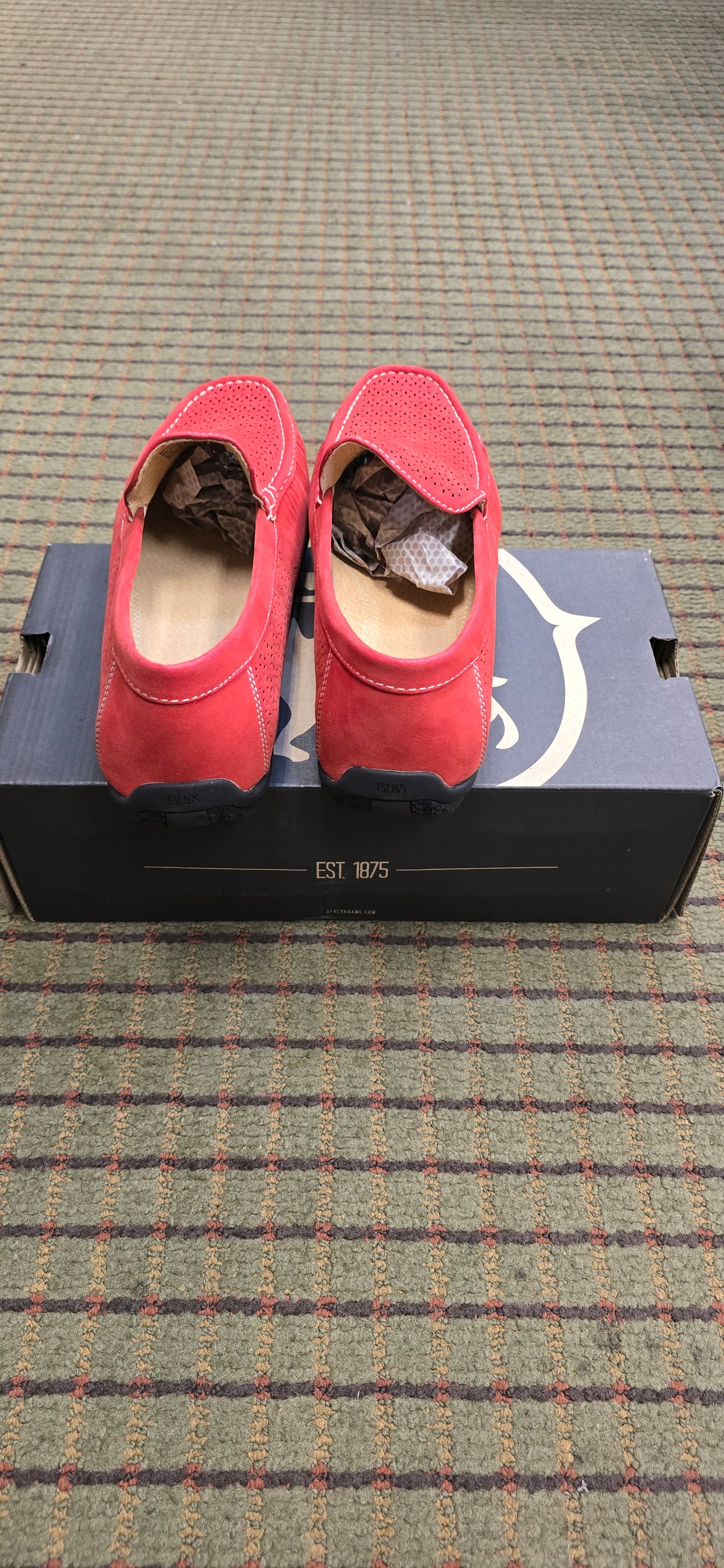 Stacy Adams Cicero Red Dress Shoe