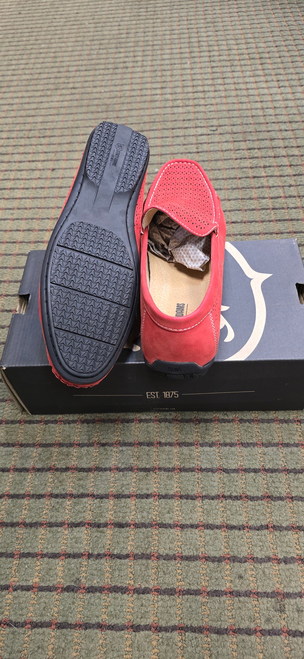 Stacy Adams Cicero Red Dress Shoe