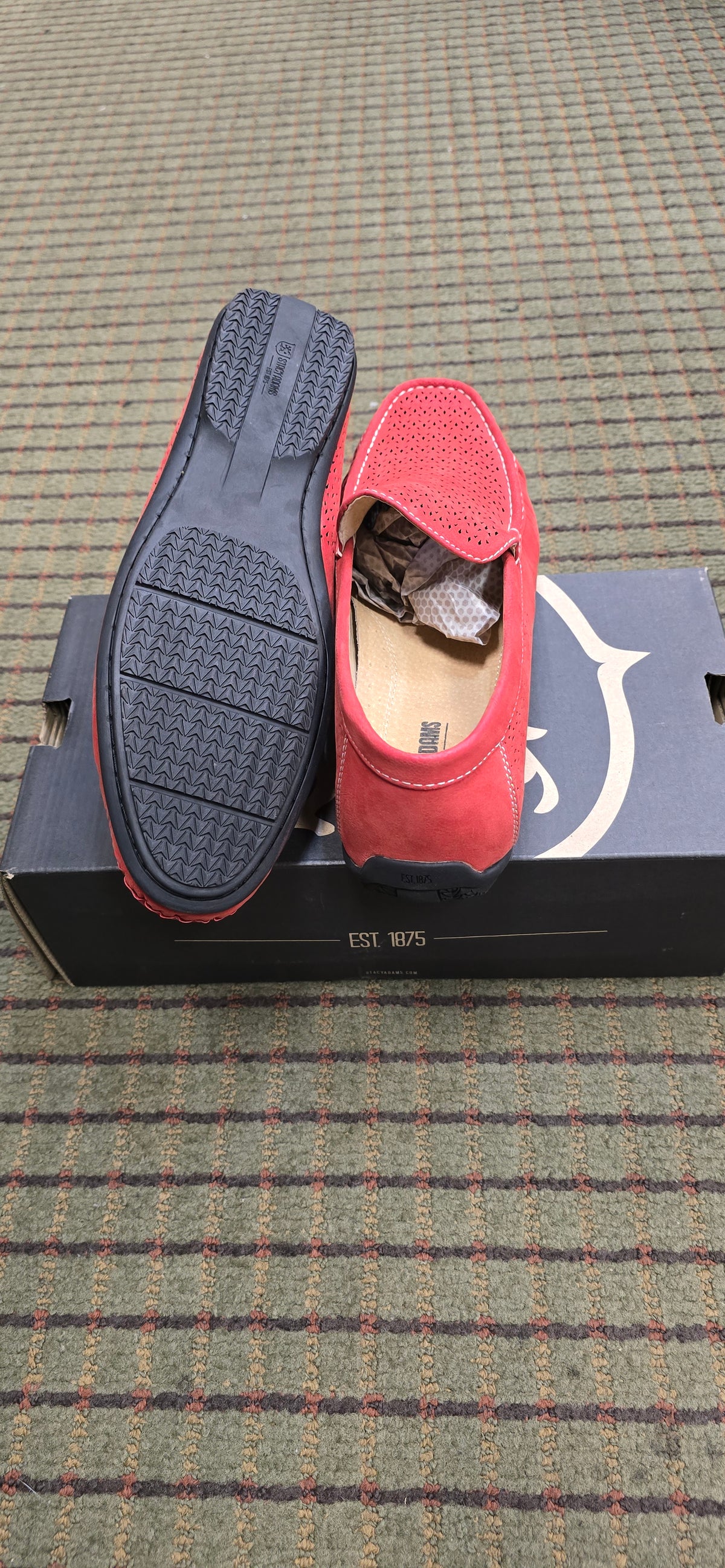 Stacy Adams Cicero Red Dress Shoe