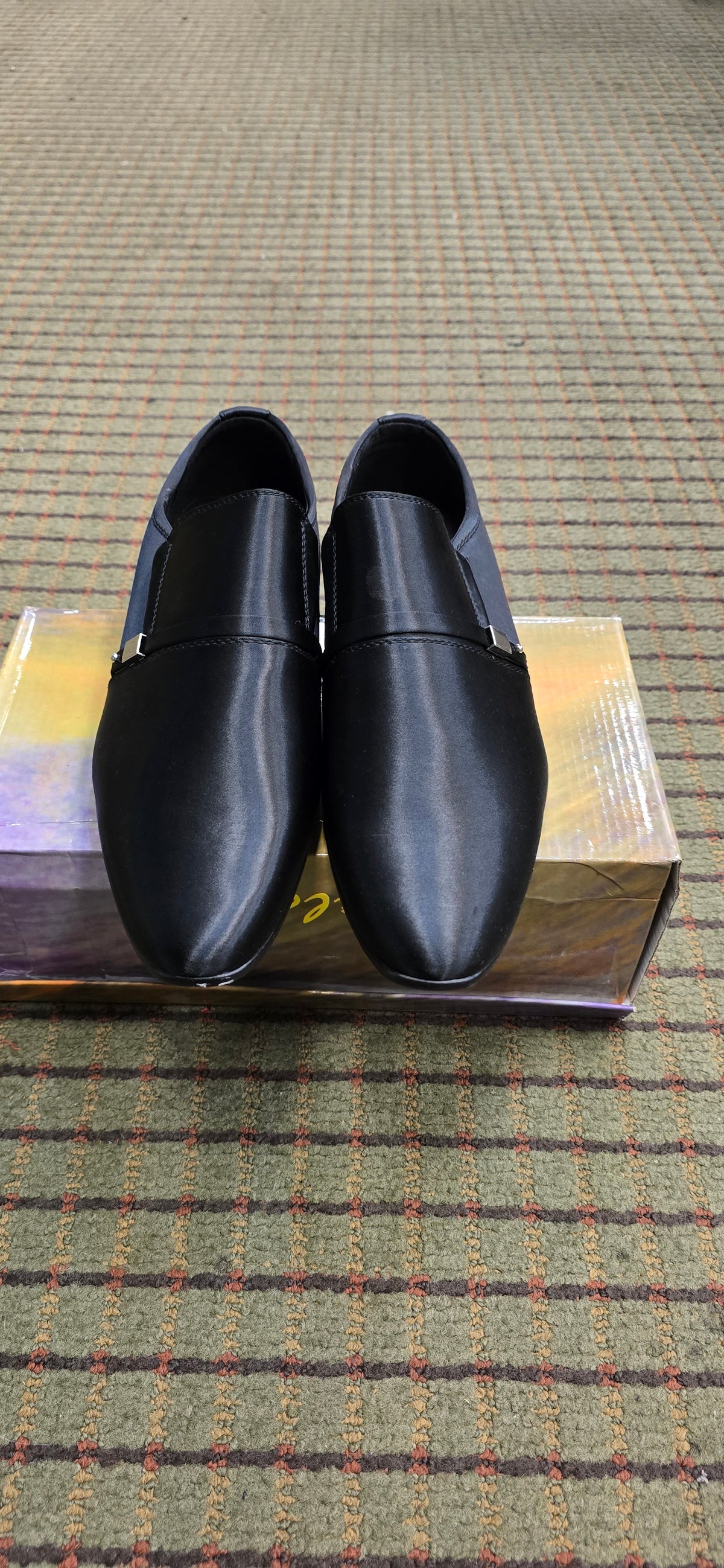 WalGate Black Cap Toe Oxford