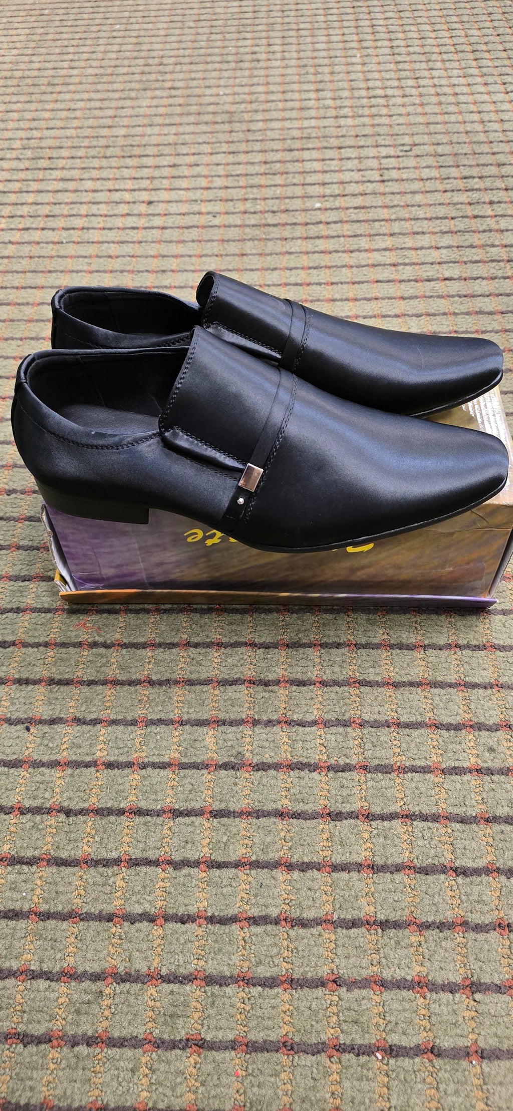 WalGate Black Cap Toe Oxford