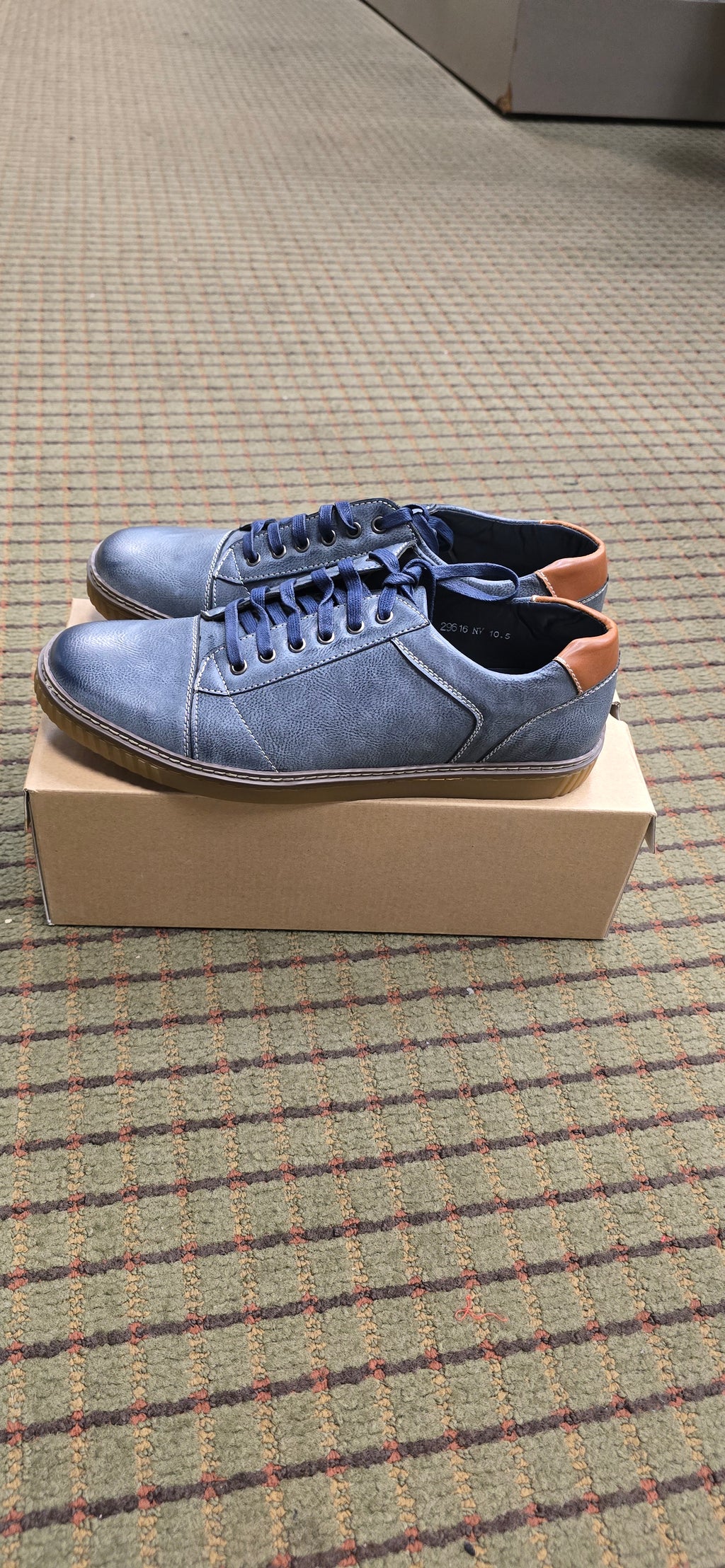 Scans LTD Navy Casual Shoe
