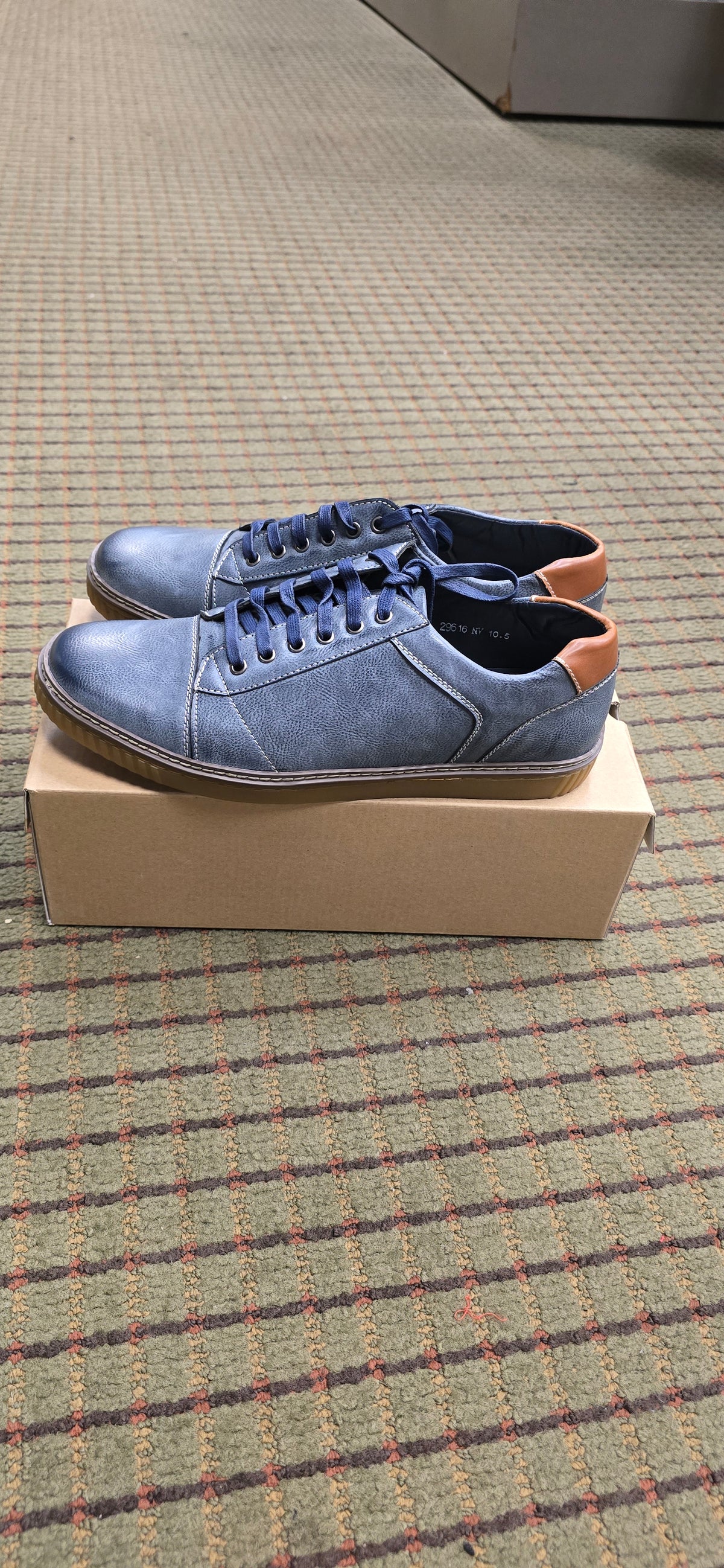 Scans LTD Navy Casual Shoe