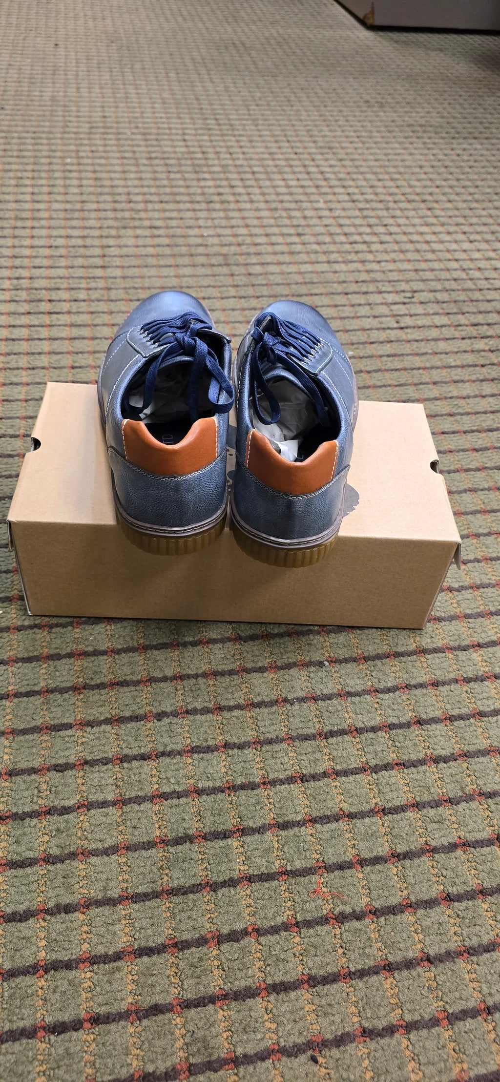 Scans LTD Navy Casual Shoe