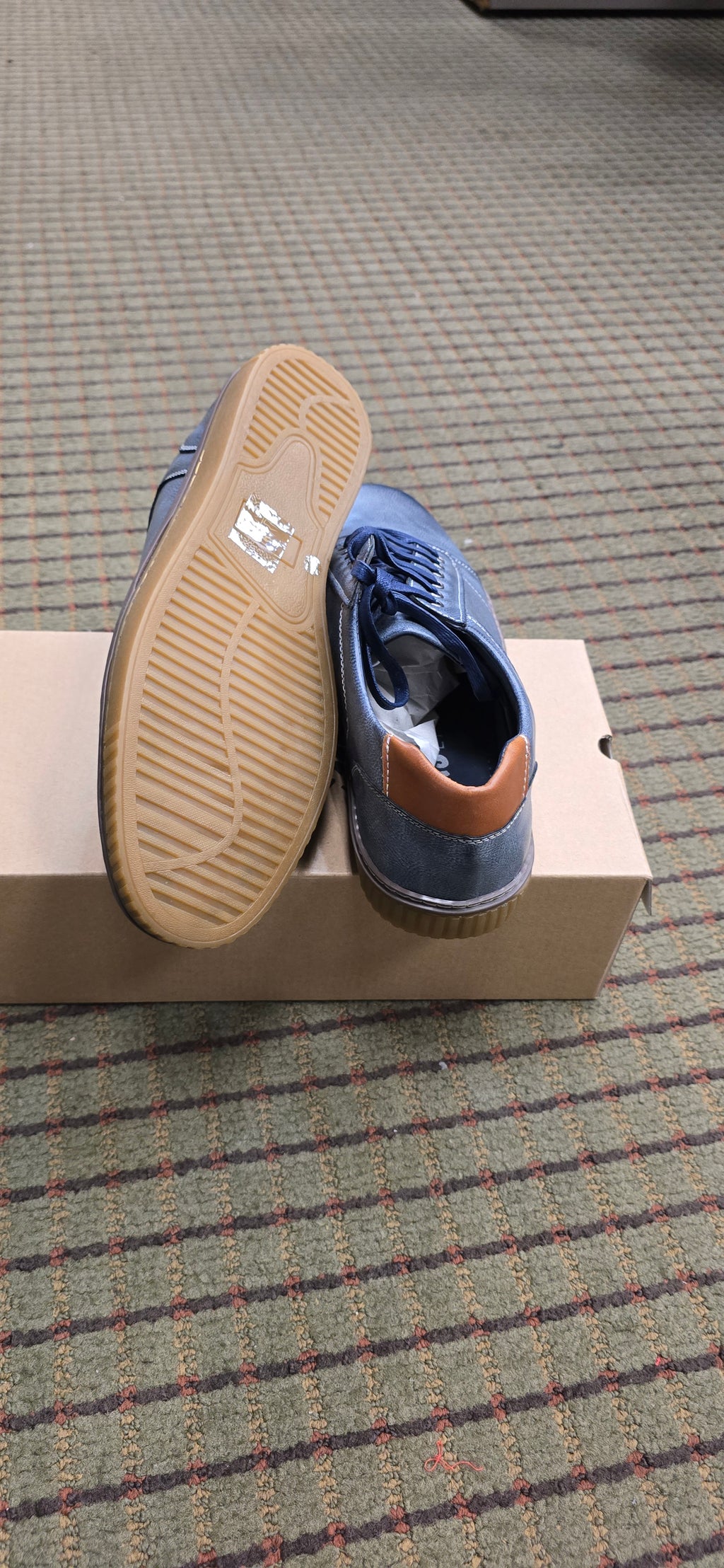 Scans LTD Navy Casual Shoe