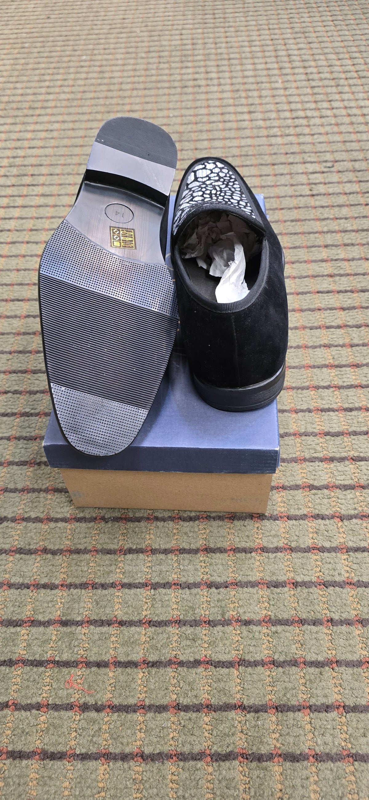 E.J. Samuels Black Leather Dress Shoe