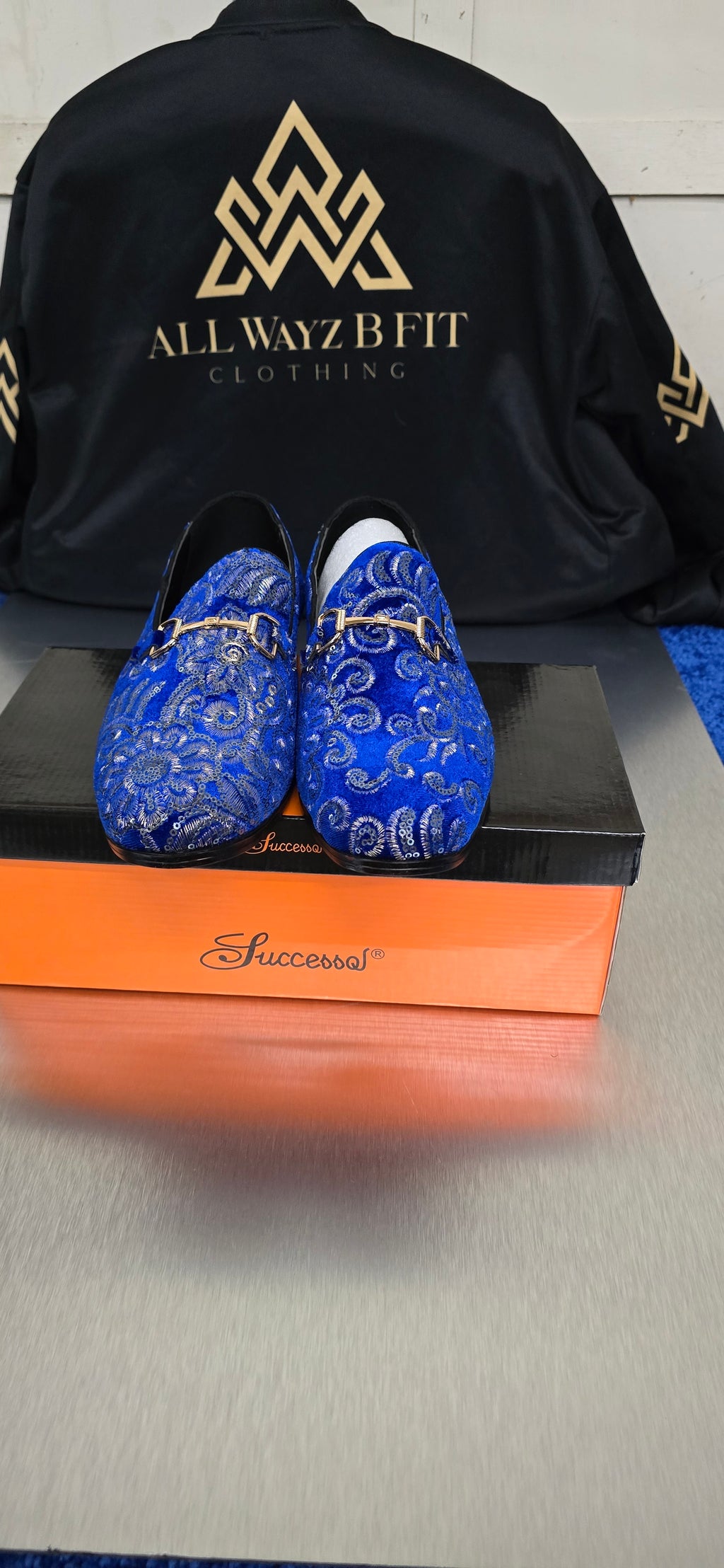 Success Royal Blue Dress Shoe
