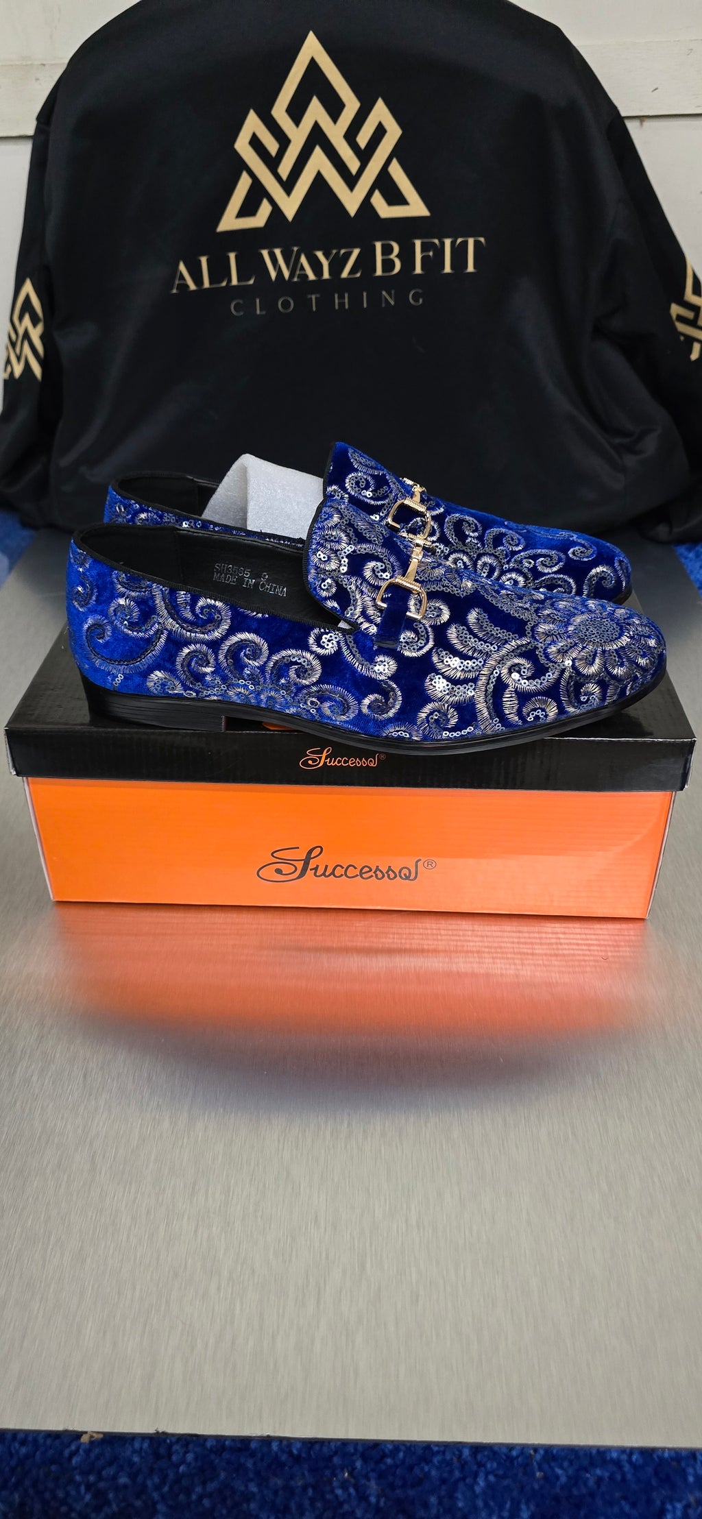 Success Royal Blue Dress Shoe