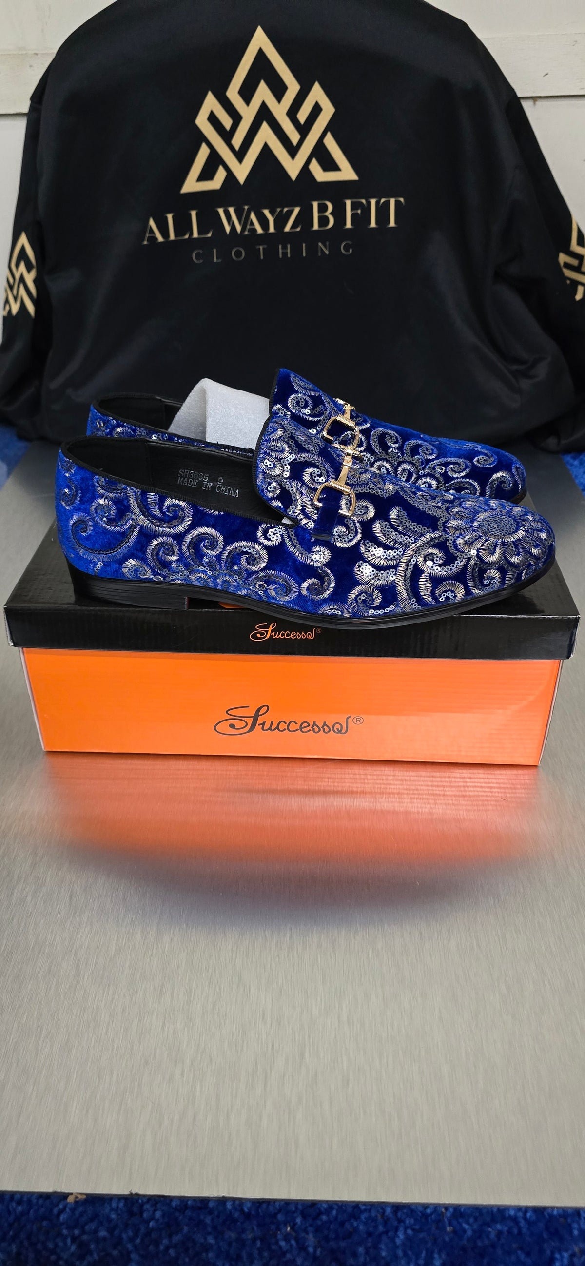 Success Royal Blue Dress Shoe