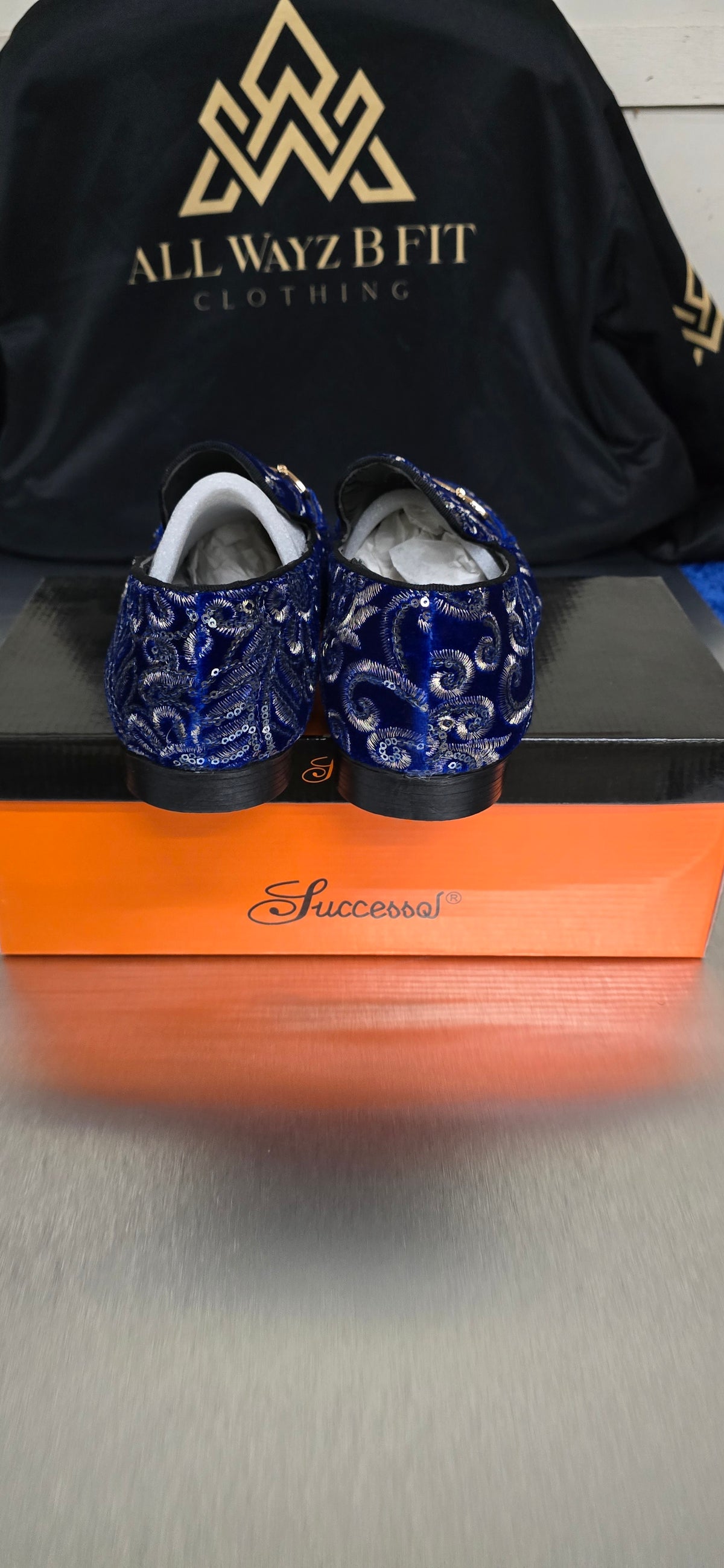 Success Royal Blue Dress Shoe