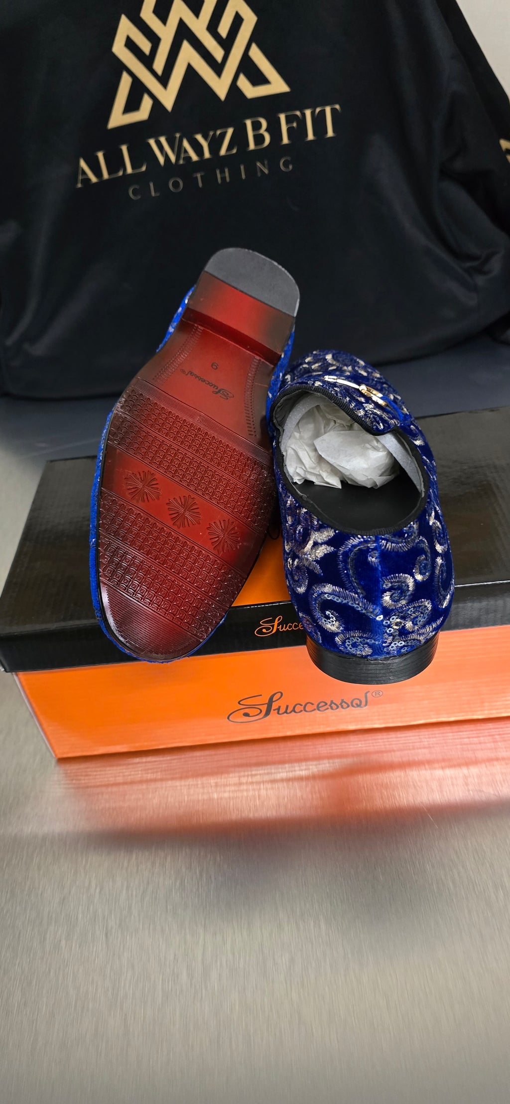 Success Royal Blue Dress Shoe