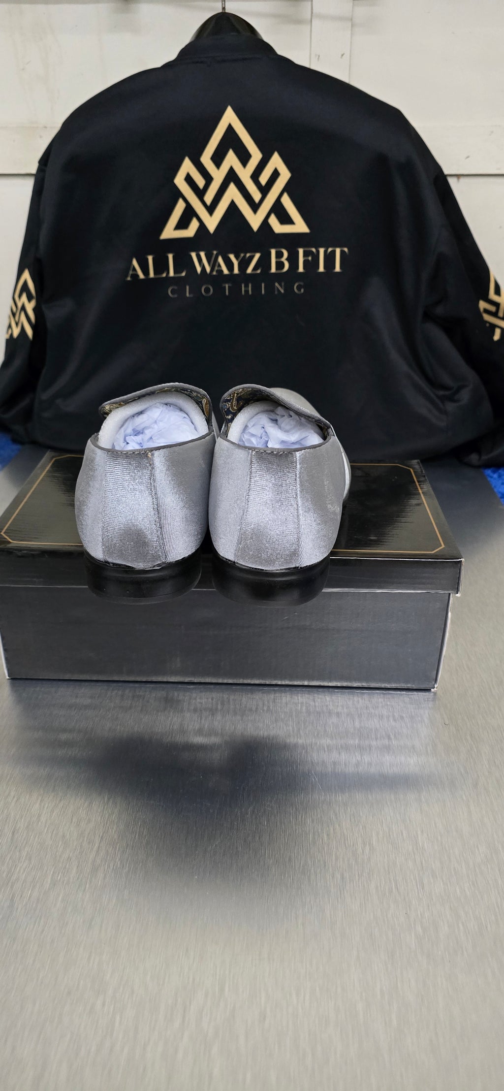 Montique Grey Casual Slip-On Shoe