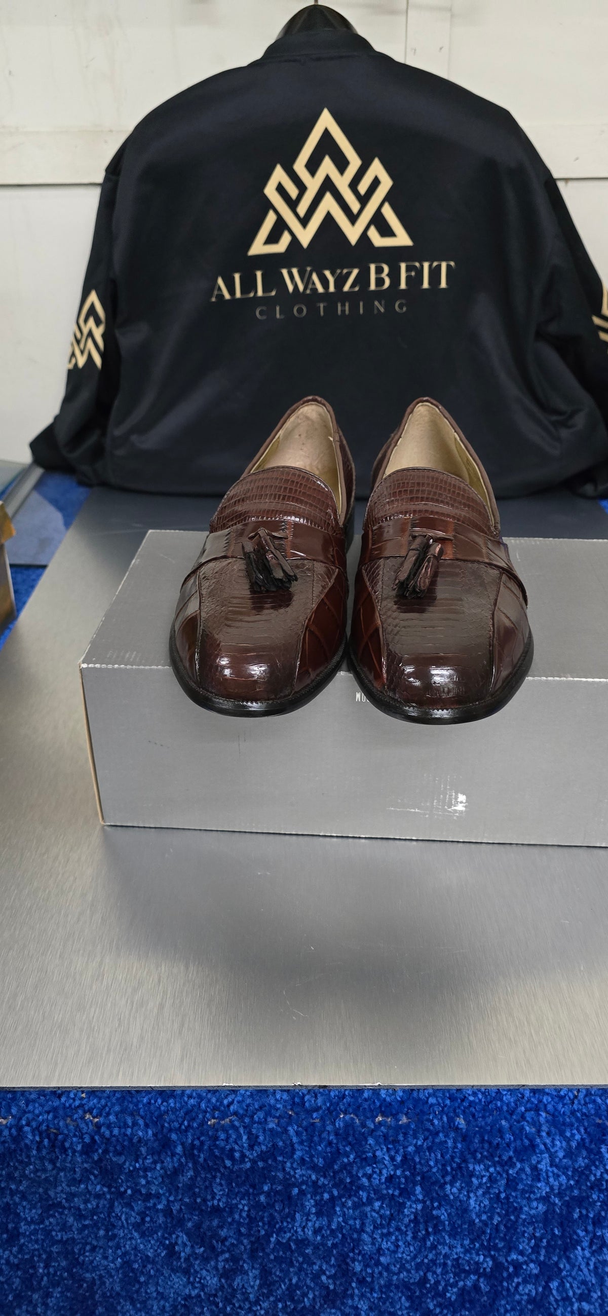 Stacy Adams Alberto Cognac Dress Shoe