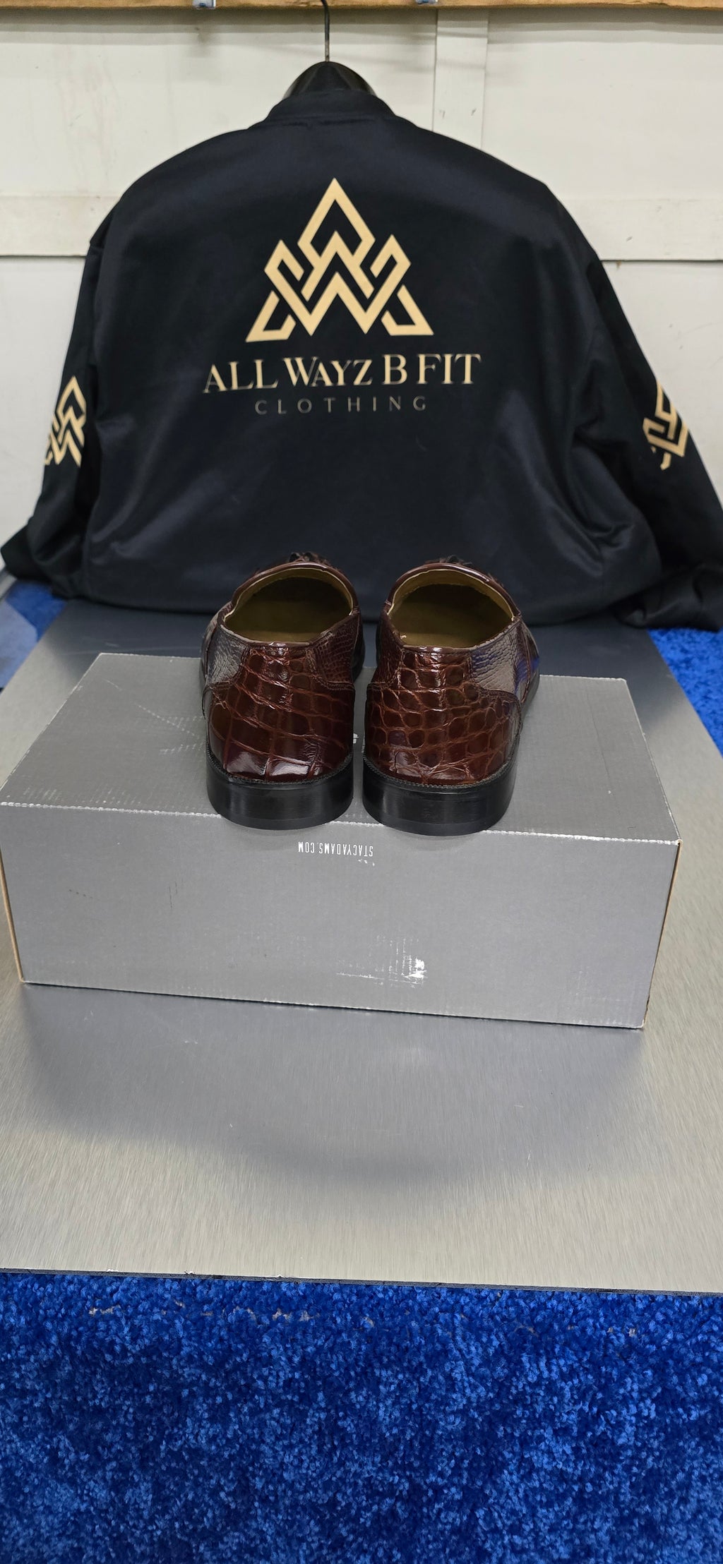 Stacy Adams Alberto Cognac Dress Shoe