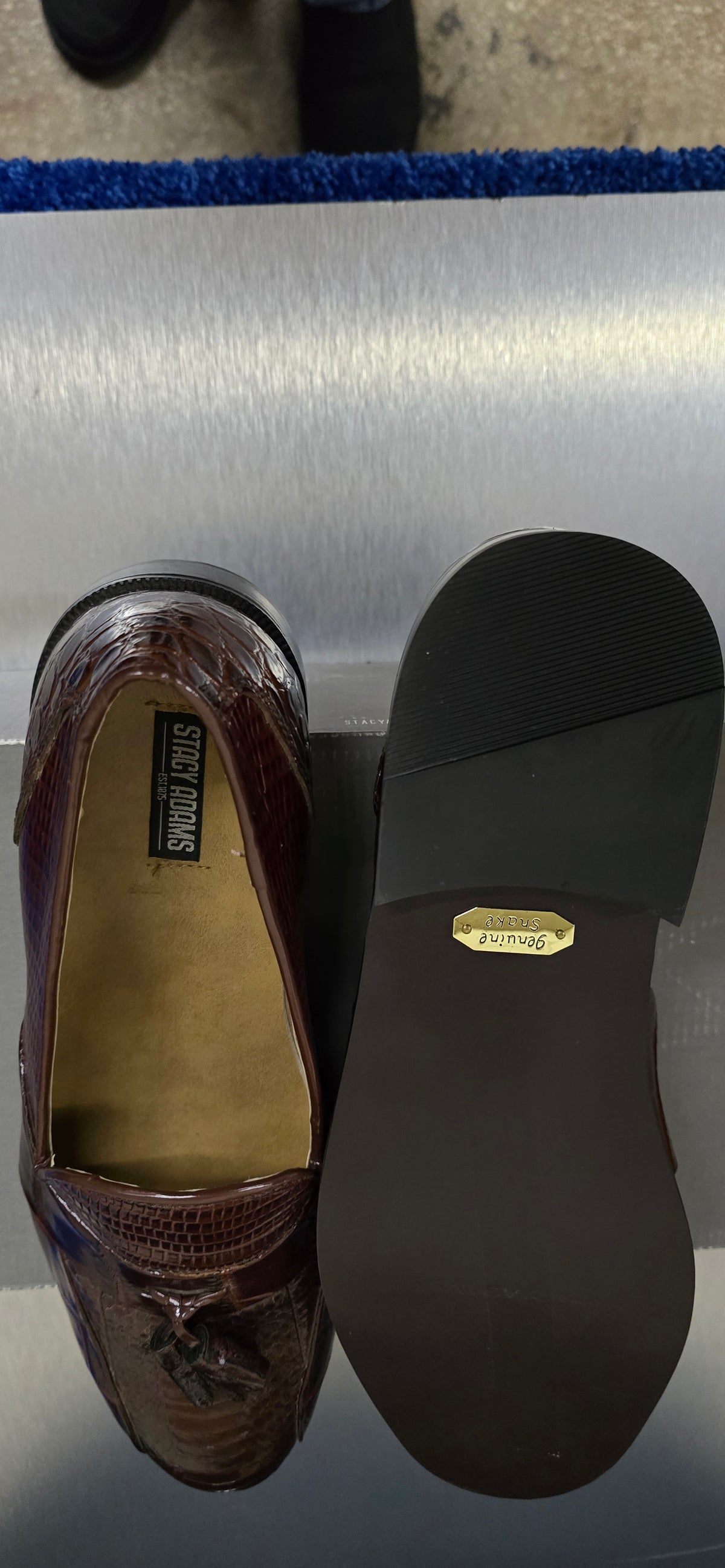 Stacy Adams Alberto Cognac Dress Shoe