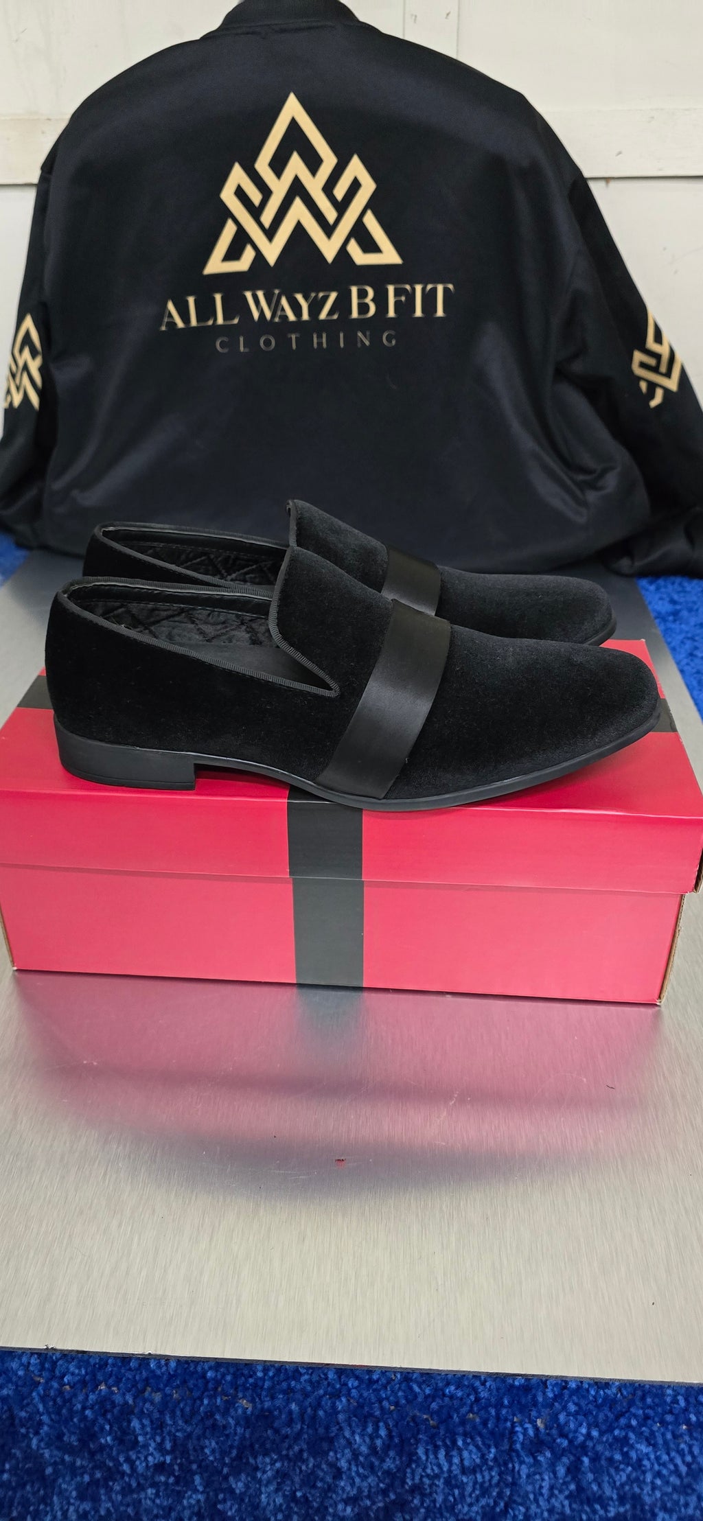 Amali Knight Black Woven Dress Shoe