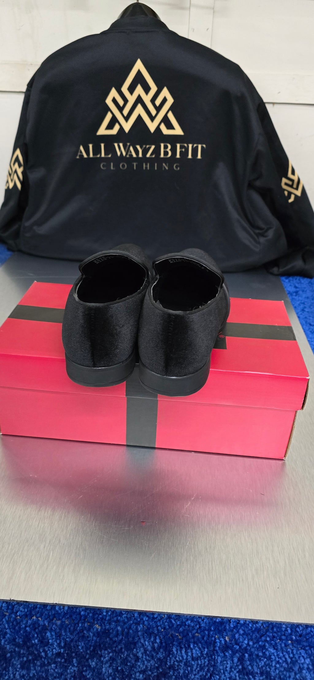 Amali Knight Black Woven Dress Shoe