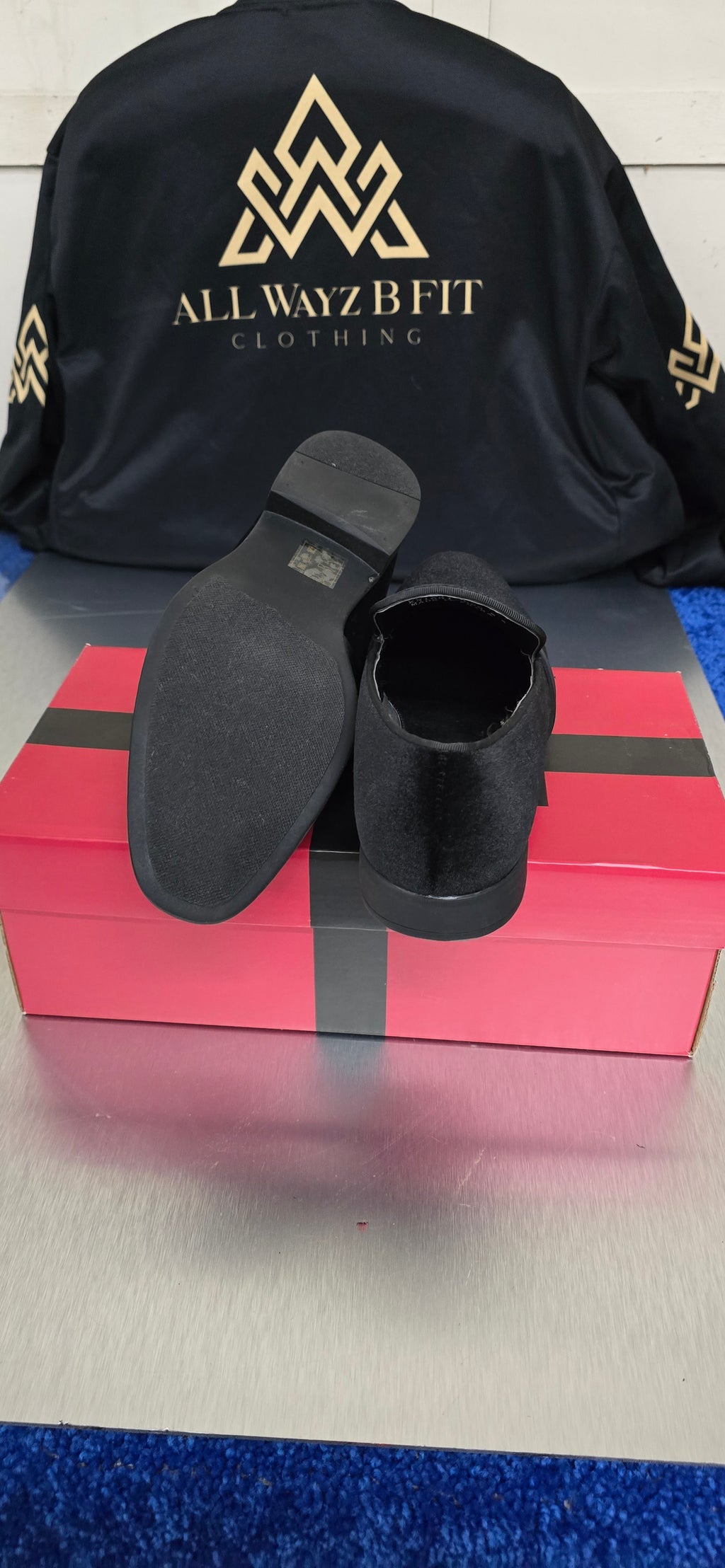 Amali Knight Black Woven Dress Shoe