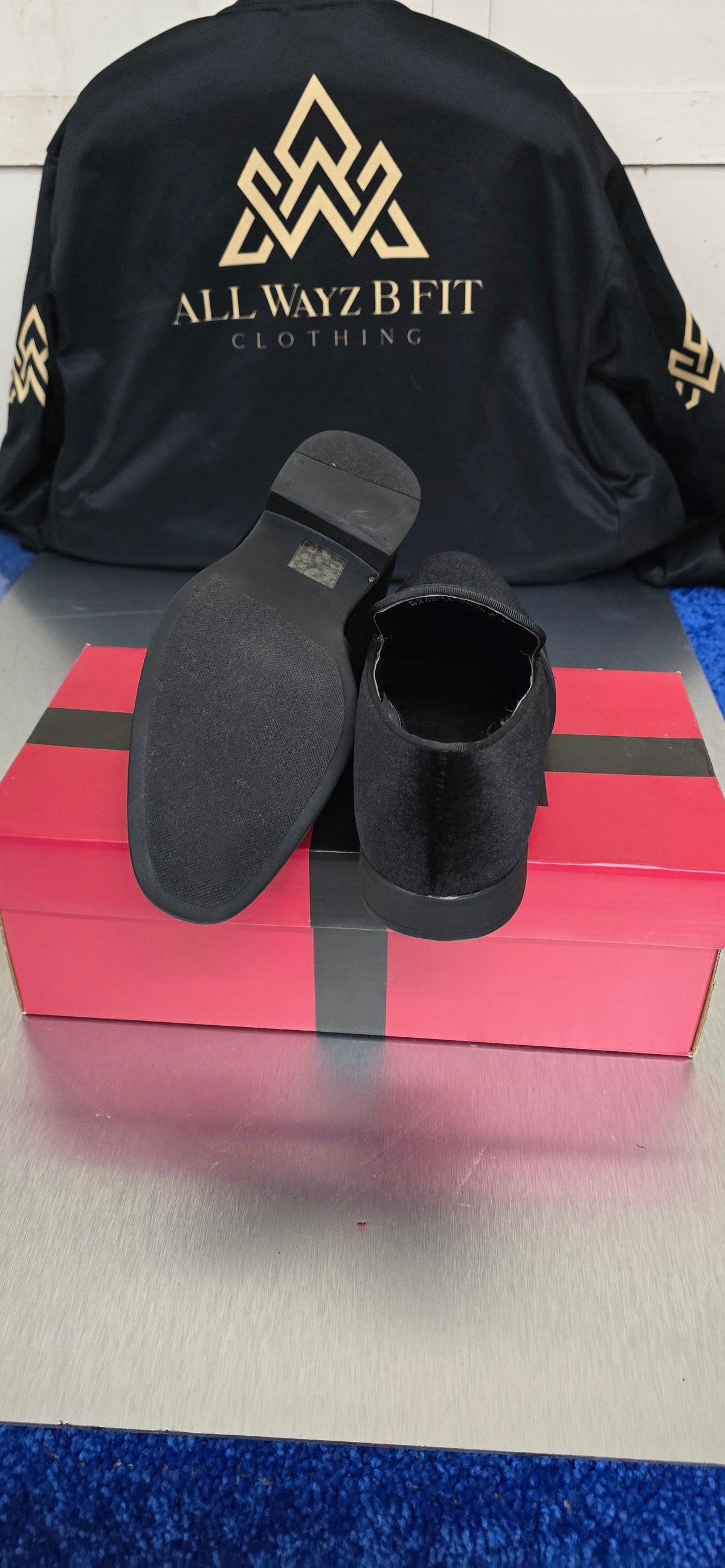 Amali Knight Black Woven Dress Shoe